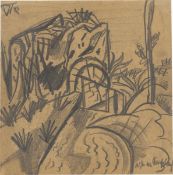 Otto Dix. „Mühle am Souchez-Bach". 1915