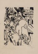 Gert Heinrich Wollheim. „Der Geiger". 1919