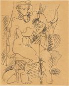 Hans Hofmann. „Sitzender Akt". Um 1926