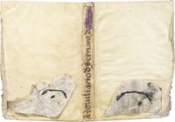 Antoni Tàpies. „Two Papers on Parchment". 1971