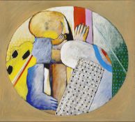 Horst Antes. „Stilleben (oval)". 1965