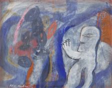 Horst Antes. Ohne Titel. 1962/63