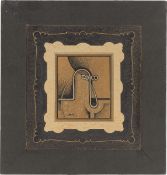 Robert Michel. „8-ung, echt Kunst, mehrfach eingerahmt". 1955