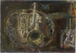 Bernhard Heisig. „Alte Trompete". 1972