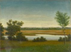 Georg Schrimpf. „Moorlandschaft". 1926