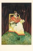Francis Bacon. „Study for portrait of Pope Innocent X after Vélasquez". 1989