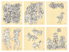 Jean Dubuffet. „Conjectures". 1983