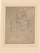 Wilhelm Lehmbruck. „Madonna (nach Cimabue)". 1912