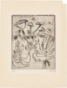 Karl Schmidt-Rottluff. „Kiefernwald im Frühling". 1920